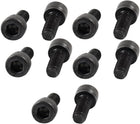 10 Pcs M5X12 Metal Hex Socket Head Cap Screws 1/5" x 15/32"