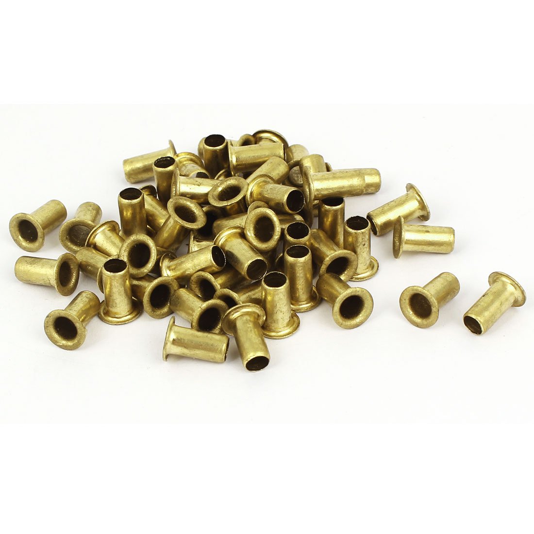 PCB Circuit Board Through Hole Hollow Copper Rivets 5mm x 10mm 50pcs
