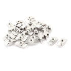 a16012500ux0442-DM M4 T Slot Hammer Head Drop in Nut Silver Tone, Female Thread (Pack of 30)