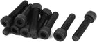 M8 x 35mm 12.9 Alloy Steel Hex Socket Head Cap Screws Bolt Black 10pcs