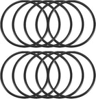 Nitrile Rubber O-Rings, 47mm OD 42mm ID 2.5mm Width, Metric Sealing Gasket, Pack of 10