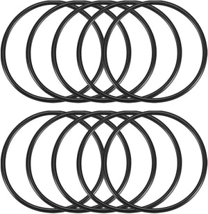 Nitrile Rubber O-Rings, 47mm OD 42mm ID 2.5mm Width, Metric Sealing Gasket, Pack of 10