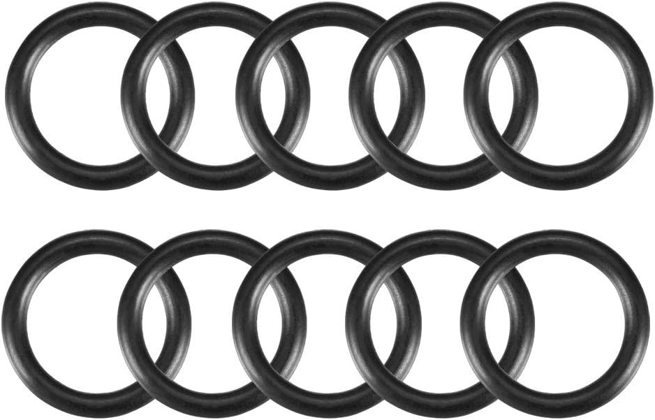 Nitrile Rubber O-Rings, 18mm OD 13mm ID 2.5mm Width, Metric Sealing Gasket, Pack of 10