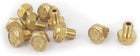 M5 Thread Brass Pneumatic Air Breather Muffler Noise Exhaust 10pcs