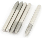 5 Pcs 6mm Dia Shank Grinding Bit Diamond Mounted Point 60mm Length