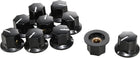 10 pcs Plastic Shell Potentiometer Pot Rotary Control Knob for 6mm Dia Shank