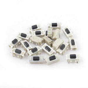 a15010700ux0125 2 SMT 2 Pin Momentary Push Button Tactile Tact Switches, 3 mm x 6 mm x 3.5 mm