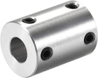 8mm to 8mm Bore Rigid Coupling Set Screw L25XD18 Aluminum Alloy,Shaft Coupler Connector,Motor Accessories
