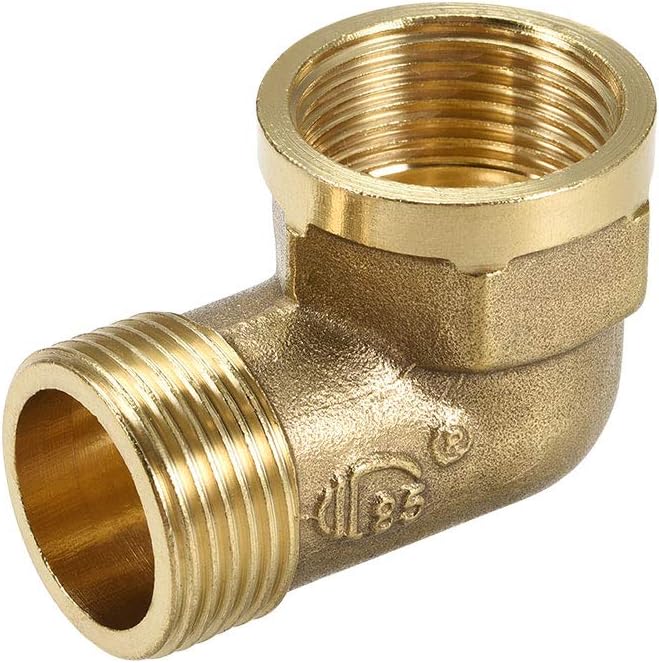 Brass Pipe Fitting 90 Degree Street Elbow G3/4 Male X G3/4 Female