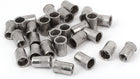 M6 x 14mm Knurled Countersunk Head Blind Rivet Nut Insert Nutsert 30PCS