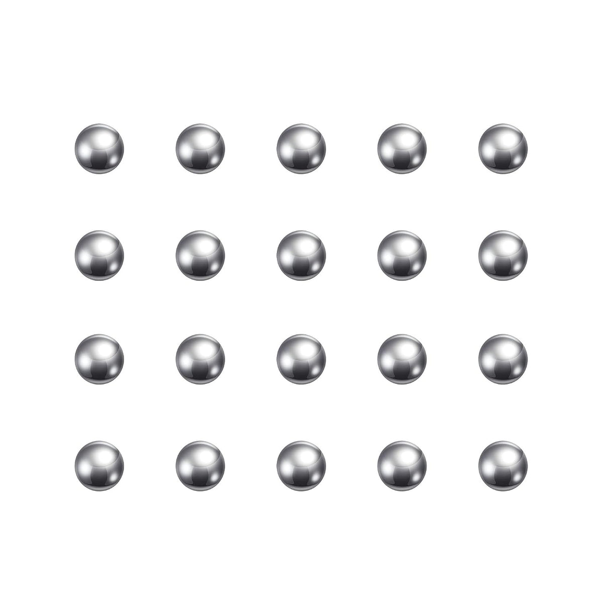 0.5mm Bearing Balls 304 Stainless Steel G100 Precision Balls 5000pcs