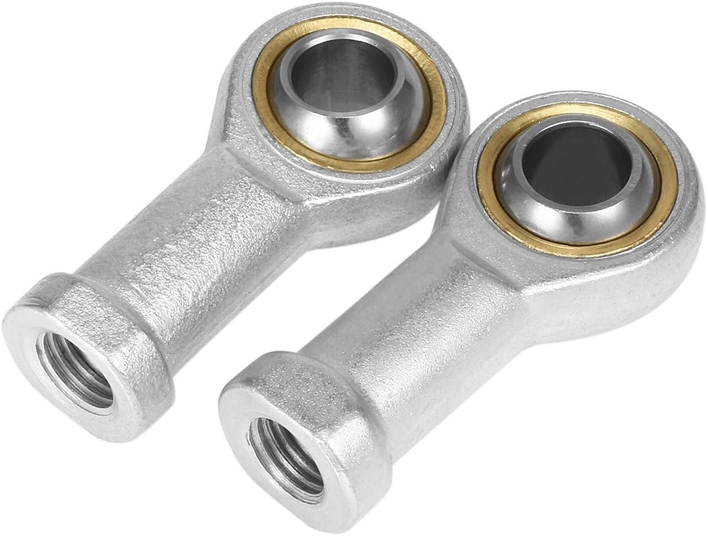 SI8T/K, Rod End Bearing, 8mm Bore Economy Self Lubricating Female Right Hand 2pcs