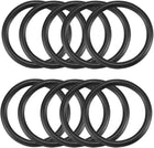 Nitrile Rubber O-Rings, 24mm OD 19mm ID 2.5mm Width, Metric Sealing Gasket, Pack of 10