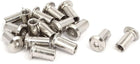 M6x15mm Female Thread Hex Socket Head Barrel Nut Furniture Fittings 16pcs