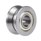 LV202-41ZZ V-Groove Ball Bearing 15x41x20mm Guide Pulley Bearings for 20mm Shaft