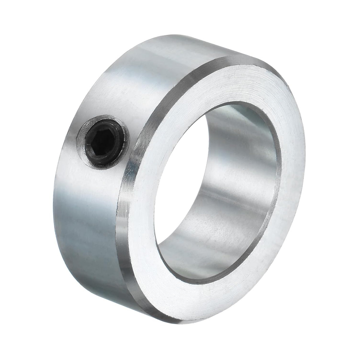 Set Screw Collars 1-1/8" Bore Carbon Steel Shaft Collars, 1-3/4" OD, 5/8" Width Axle Collar Clamp for Linear Rod Shaft Guide