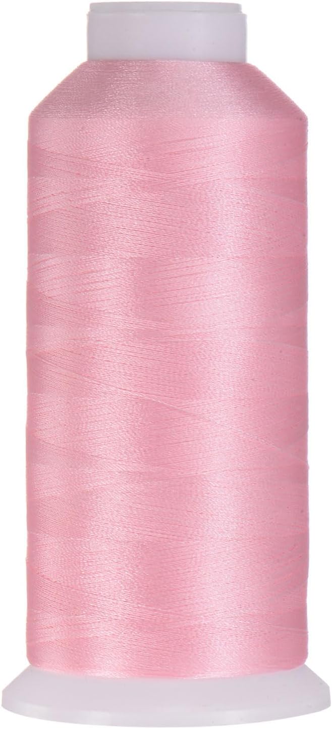 Filo da cucire 120D/2, 4374 Yardi, Poliestere, Rosa
