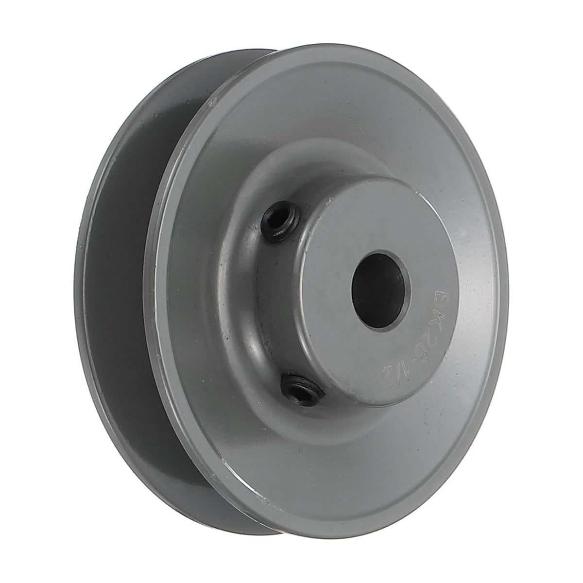 BK28-1/2 V-Belt Sheave 1/2"Bore 2.95"OD Single Groove Web Sheave Bored-to-Size Sheave, Cast Iron, Belt Section for 3L or B Belt