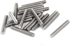 M4 x 30mm 304 Stainless Steel Fully Male Threaded Rod Bars Silver Tone 20 Pcs