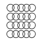Nitrile Rubber O-Rings, 23mm OD 19mm ID 2mm Width, Metric Sealing Gasket, Pack of 20