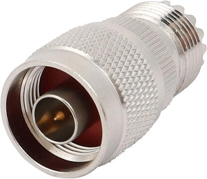 Straight N Male to UHF SO-239 Female Jack Coax Adapter Connector
