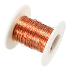 0.41mm Dia Magnet Wire Enameled Copper Wire Winding Coil 49.2ft Length Widely Used for Transformers Inductors