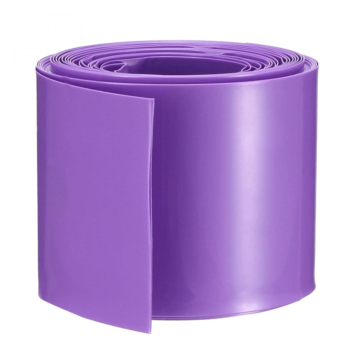 43mm Flat PVC Heat Shrink Tubing Battery Wrap 5m Length for Battery Purple