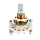 1P7T 1 Pole 7 Position Selectable Single Deck Band Channel Rotary Switch Selector