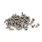 M4x10mm 304 Stainless Steel Phillips Round Pan Head Self Tapping Screws 50pcs