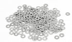 2.5mm x 5mm Zinc Plated Flat Pads Washers Gaskets Fasteners GB97 100PCS
