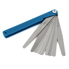 100mm Length 0.02-1.00mm Thickness Gage Feeler Gauge Measuring Tool Dark Blue