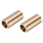 2pcs Sleeve Bearings 10mm Bore x 14mm OD x 30mm Length Self-Lubricating Brass Bushing