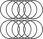 Nitrile Rubber O-Rings, 44mm OD 41mm ID 1.5mm Width, Metric Sealing Gasket, Pack of 10