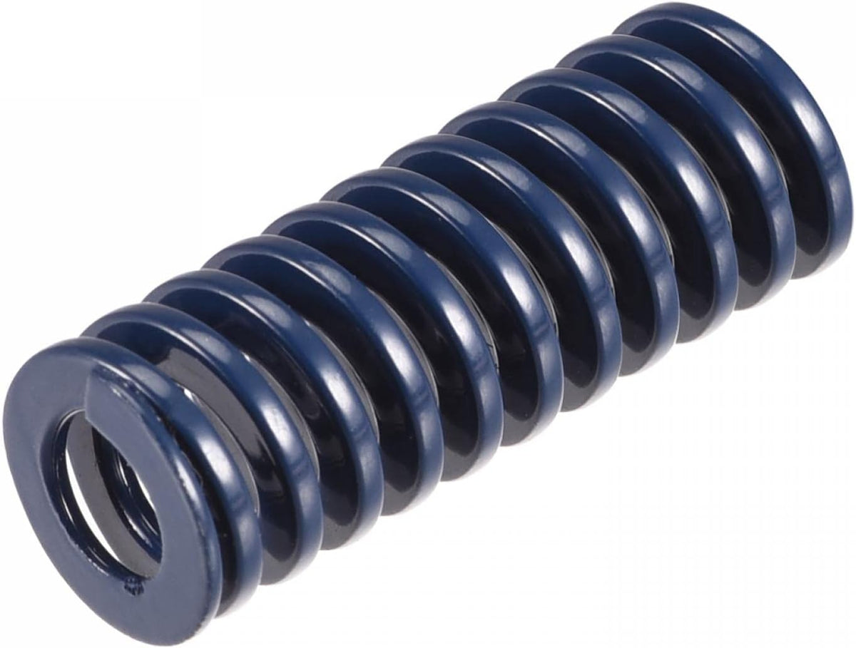 3D Printer Die Spring, 12mm OD 30mm Long Spiral Stamping Light Load Compression Mould Die Springs for 3D Printer Electric Part, Blue