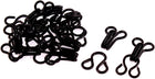 LinkMejor Hook Eyes Underwear Clasp Sewing On Garment Buttons 1.7cm Long 10Sets