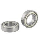 47mm x 25mm x 11mm Metal Shielded Deep Groove Ball Bearing 6005Z 2 Pcs