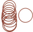 10 Pcs Flexible Rubber O Ring Seal Washer Replacement Red 58mm x 2.5mm