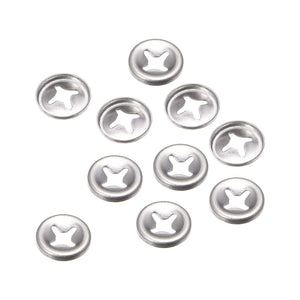 M3 ing Washer 2.5mm I.D. 10mm O.D. Internal Tooth Washers Push-On Locking Speed Clip 304 Stainless Steel 10pcs