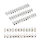Terminal Strip Screw Terminal Barrier Block 5A 12 Position Dual Row Type U Wire Connector 5pcs