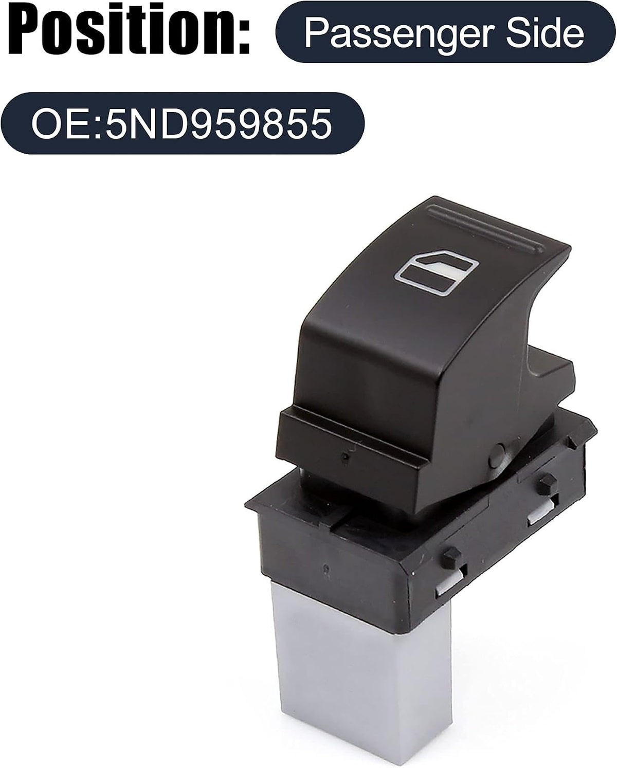 VW 골프 제타 MK5 파사트용 5ND959855 대체 파워 윈도우 스위치
