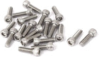 4#-40 x 3/8 Inch 304 Stainless Steel Internal Hex Socket Cap Screws Bolts 20 Pcs