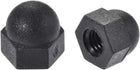 10pcs M3 Plastic Bolt Nut Caps Inner Threaded Protection Covers Black