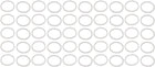 22mmx26mmx1.2mm Motorcycle Hardware Drain Plug Crush Aluminum Washer Seal 50pcs
