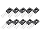 10 Pcs 13003 Transistor TO-126 NPN 3 Pins PCB Through Hole Bipolar Transistor 400V 1.5A 1.25W