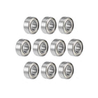 MR84ZZ Deep Groove Ball Bearings 4mm x 8mm x 3mm Double Shielded Chrome Steel P6(ABEC3) 10pcs