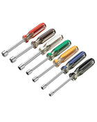 LinkMejor 7Adet Metrik Trenir Seti 5-12mm Hex Trenir Renkli Tutuşlar