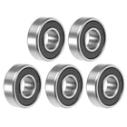 698-2RS Deep Groove Ball Bearing 8x19x6mm Double Sealed ABEC-3 Bearings 5-Pack