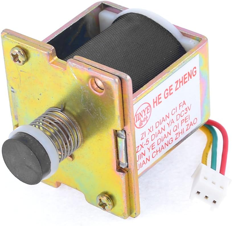LPG Gas Water Heater 3 Pin Connector Solenoid Valve DC 3V