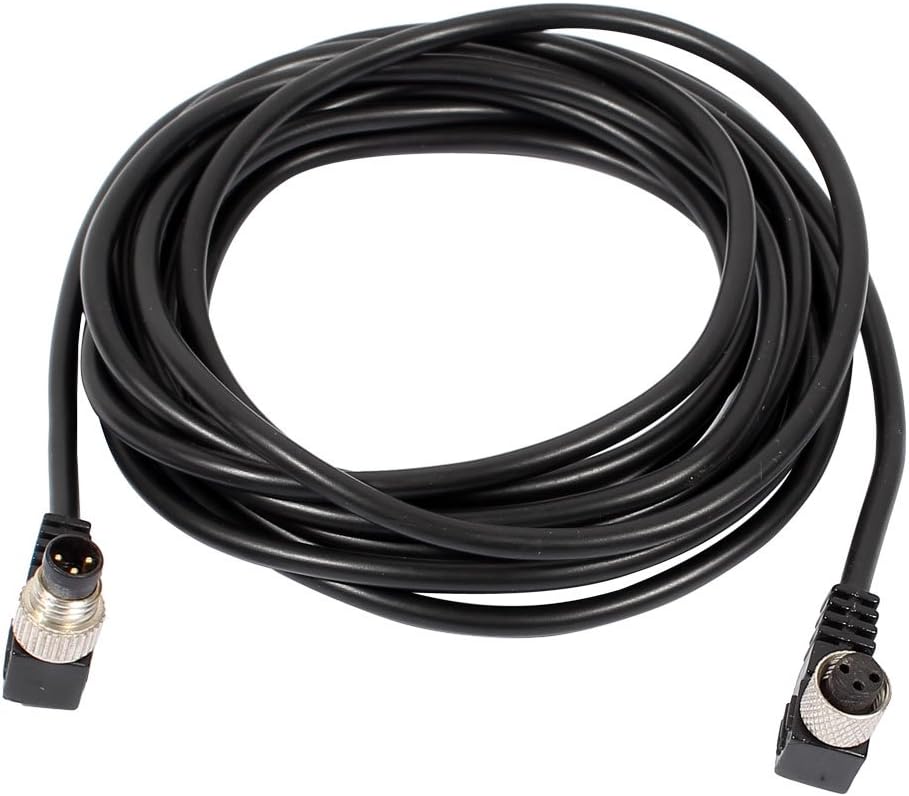 M8 3 Meter Male/Female Right Angle 3Pin Connector Aviation Plug/Sockte Electrical Cable