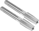 2pcs Hand Taper Tap 1/2"-13 UNC 2B Left Hand Thread Taper Style Taps Straight Flute Screw Tapping Threading Tool High Speed Steel HSS6542